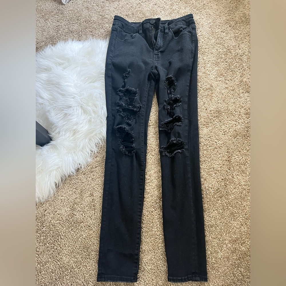 Black American Eagle Jeans